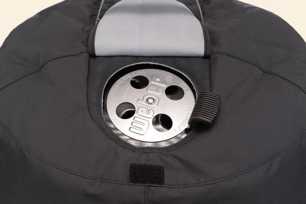 Close up of the vent opening of the Woolly Bully